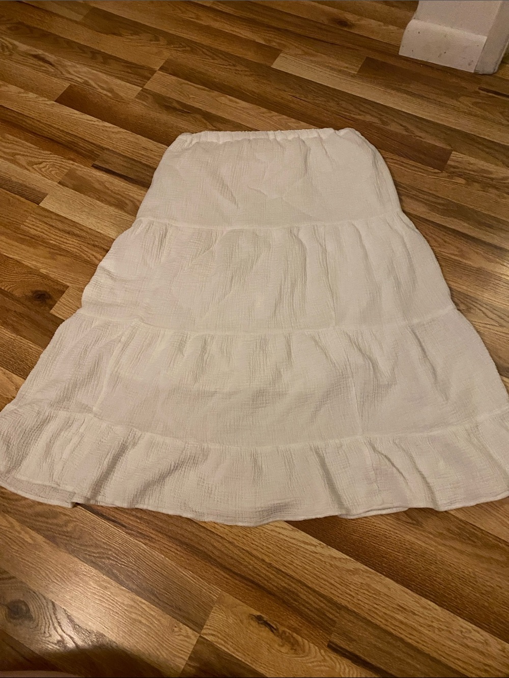 Calvin Klein White Maxi Skirt